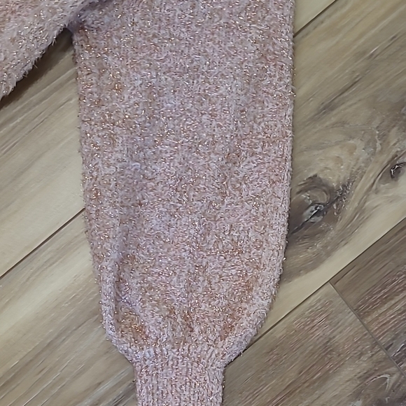 Loft Pink Crew Neck Sweater - Picture 4 of 8